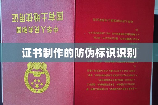 蓬莱证书制作的防伪标识识别